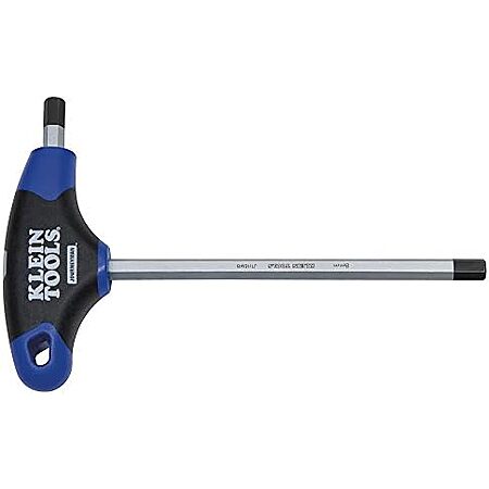 $5.99 | 9″ Klein Tools 6 mm Hex Key, Journeyman T-Handle (JTH9M6) at Amazon