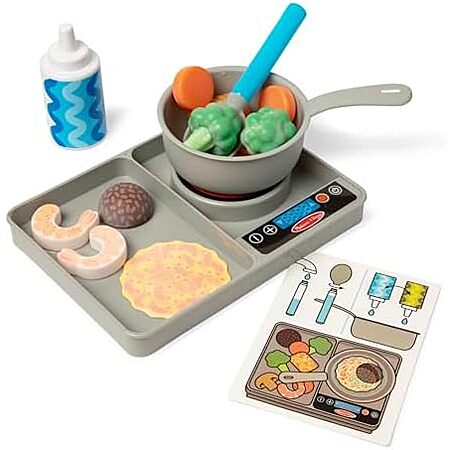 $9* | 19-Pc Melissa & Doug Simmer & Stir Stovetop Play Set w/ Color Changing Water WOW! at Amazon