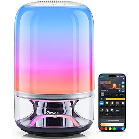 [Prime] $134.99* | Govee Table Lamp 2 Pro x Sound by JBL Smart Cordless Lamp w/ Speaker at Amazon