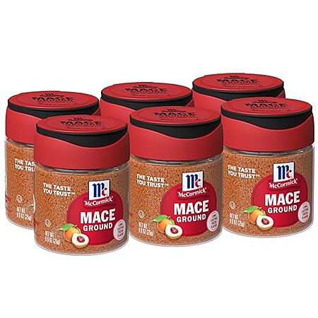 [SnS] $11.66 | 6-Pack 0.9-Oz McCormick Ground Mace at Amazon