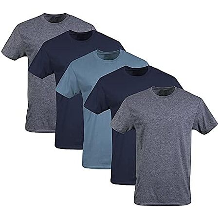 $13.98* | 5-Pack Gildan Men's Crew T-Shirts (various) at Amazon