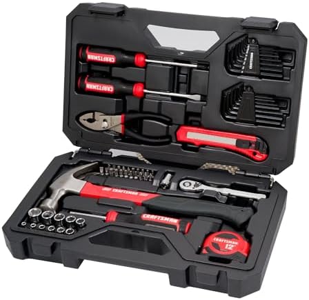 $43.98 | 57-Piece Craftsman 1/4" Drive Mechanic Tools & Mixed Hand Tools Set (SAE) at Amazon