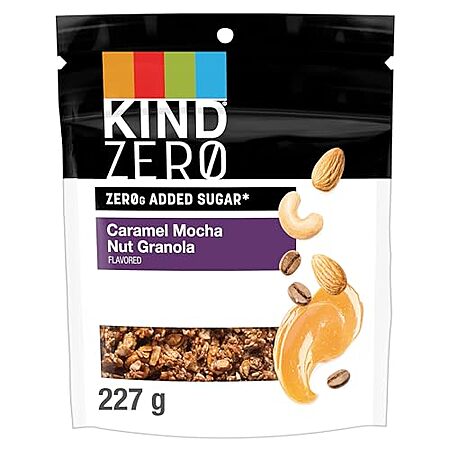 [SnS, AC] $3.11* | 8-Oz KIND Zero Added Sugar Granola (Caramel Mocha Nut) at Amazon
