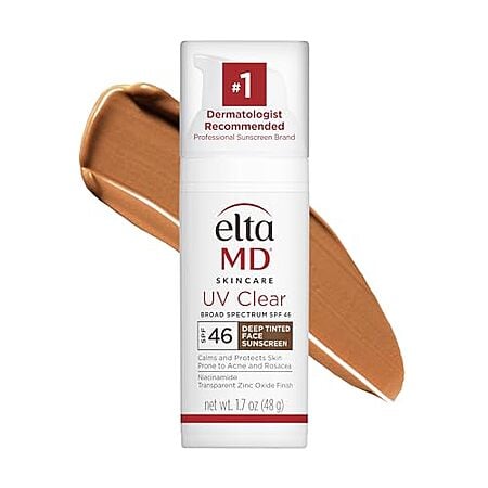 [SnS] $22.32* | 1.7-Oz EltaMD UV Clear Broad Spectrum 46 SPF Deep Tinted Face Sunscreen at Amazon