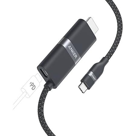 [Prime] $9.99* | 3' Anker Nano USB-C to HDMI Cable Adapter w/ 140W PD Charging at Amazon
