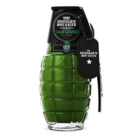 $7.47 | 6-Oz The General's Hot Sauce All Natural Spicy Sauce (Hooah Jalapeno: Jalapeno 3/5 Heat Rating) at Amazon