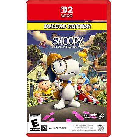 $29.99 | Snoopy & The Great Mystery Club (Nintendo Switch 2) at Amazon