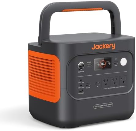 $743.82* | Jackery Explorer 2000 v2 LiFePO4 2200W Power Station at Amazon