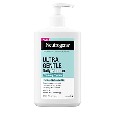 [SnS, AC] $5.55* | 16-Oz Neutrogena Ultra Gentle Foaming and Hydrating Face Wash at Amazon