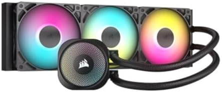 $99.99* | CORSAIR Nautilus 360 RS ARGB 360mm AIO Liquid CPU Cooler w/ 3x RS120 Fans (Black) at Amazon