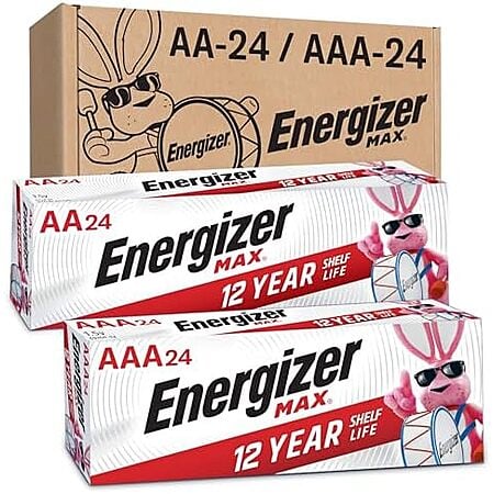 [SnS] $21.84* | 48-Count Energizer Max AA and AAA Alkaline Batteries at Amazon