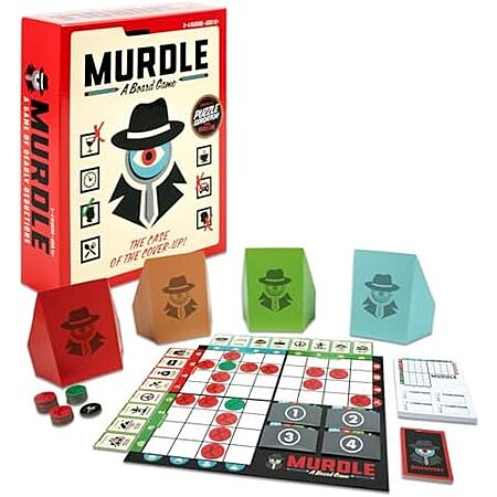 $8.89* | Endless Games: Murdle Game of Logic Board Game at Amazon