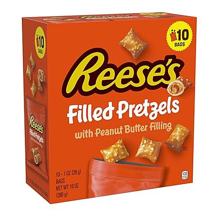 [SnS, AC] $3.15 | 10-Oz Reese's Filled Pretzels (Peanut-Butter) at Amazon
