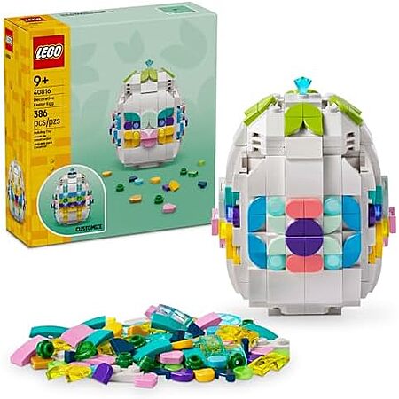 $9.99* | 386-Piece LEGO Seasonal: Easter - Decorative Easter Egg (40816, 2025) at Amazon