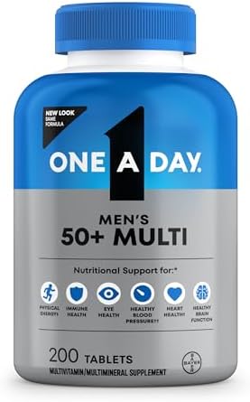 [SnS, AC] $9* | 200-ct ONE A DAY Men's 50+ Healthy Advantage Multivitamin at Amazon