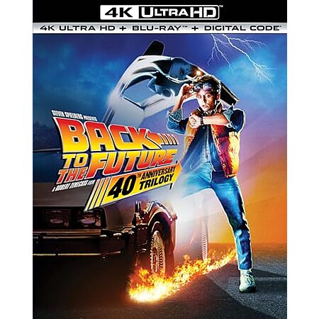 $29.99* | Back to the Future: The 40th Anniversary Trilogy (4K Ultra HD + Blu-ray + Digital 4K) at Amazon