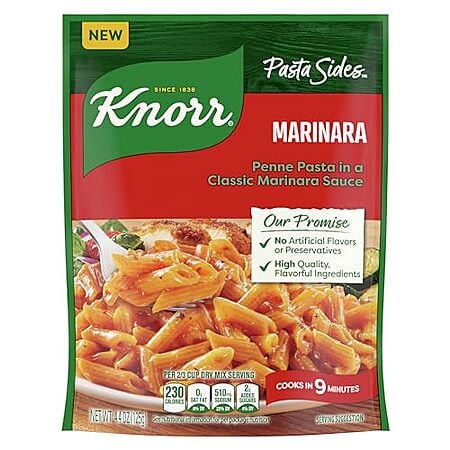 [SnS, AC] $0.75* | 4.4-Oz Knorr Pasta Sides (Marinara) at Amazon