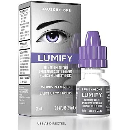 [SnS, AC] $7.19* | 2.5mL Bausch+Lomb Lumify Eye Drops Redness Reliever at Amazon
