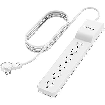 [AC] $11.39 | Belkin Surge Protector Power Strip - 6 AC Multiple Outlets at Amazon