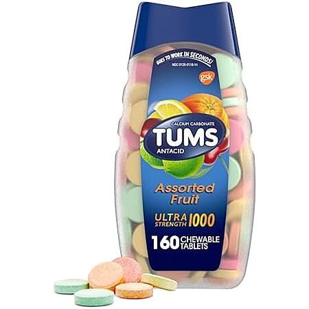 [SnS, AC] $4.49 | 160-Count TUMS Ultra Strength Antacid Tablets at Amazon