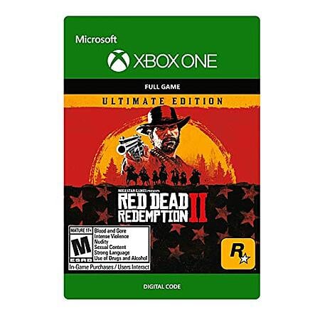 $20* | Red Dead Redemption 2: Ultimate Edition (Xbox One Digital Code) at Amazon