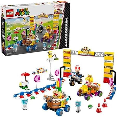 $56.99* | 823-Piece LEGO Super Mario: Mario Kart - Baby Peach & Grand Prix Set (72036, 2025) at Amazon