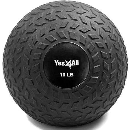 $16.67* | 10-lb Yes4All Fitness Slam Medicine Ball at Amazon
