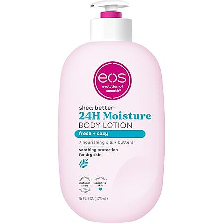 [SnS, AC] $6.99 | 2 × 16-Oz eos Shea Better Body Lotion (Fresh & Cozy) ($3.50 each) at Amazon