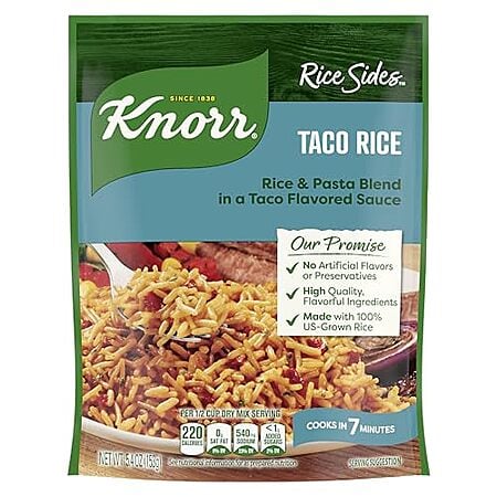 [SnS, AC] $0.75* | 5.4-Oz Knorr Rice Sides (Taco Rice) at Amazon