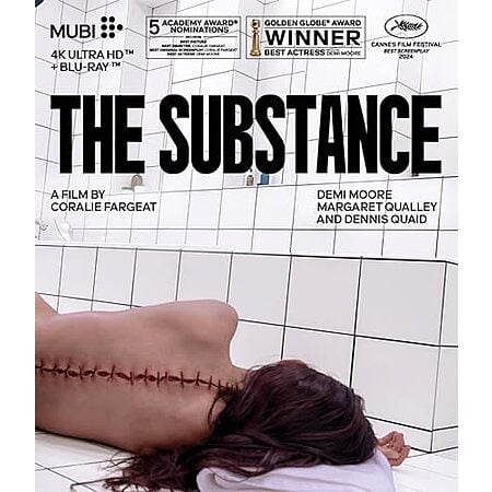 $17.49 | The Substance (4K Ultra HD + Blu-ray) at Amazon