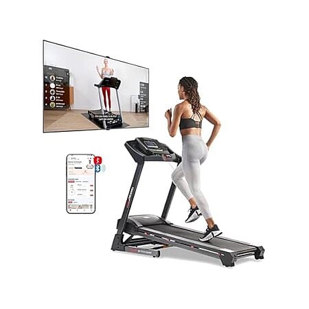 $199.99 | Sunny Health & Fitness Premium Smart Treadmil at Woot!