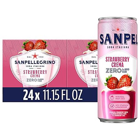 45% Off San Pellegrino Strawberry Crema!