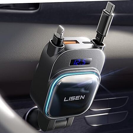 Up to 57% Off LISEN 4-in-1 Car Charger!