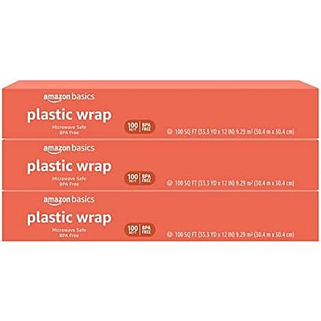 Over 50% Off Amazon Basics Plastic Wrap!