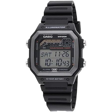 $22.44 | Casio WS1600H Series | Men’s Watch at Amazon
