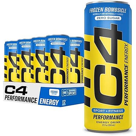 [SnS, AC] $16.29 | 2 × 12-Pk 12-Oz C4 Performance Energy Drink (Frozen Bombsicle) ($8.14 each) at Amazon