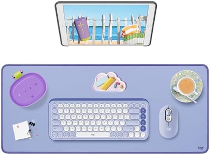 Logitech Studio Series Soft Cloth Desk Mat 27.5 x 11.8, Lilac $6.45