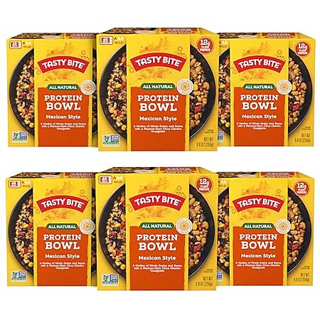 6-Pk 8.8-Oz TASTY BITE Mexican Protein Bowl