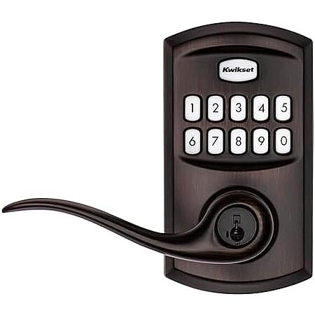 Kwikset Smartcode Keypad Electronic w/ Tustin Lever SmartKey