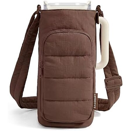 40-oz Bagsmart Magnetic Crossbody Water Bottle Holder w/ Strap
