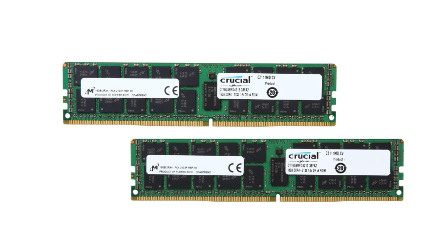 Crucial 32GB (2 x 16GB) 288-Pin DDR4 SDRAM ECC DDR4 2133 (PC4 17000) $99