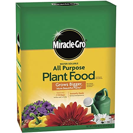 Miracle-Gro Water Soluble All Purpose Plant Food, 10 lbs. (miracle grow) $13.75