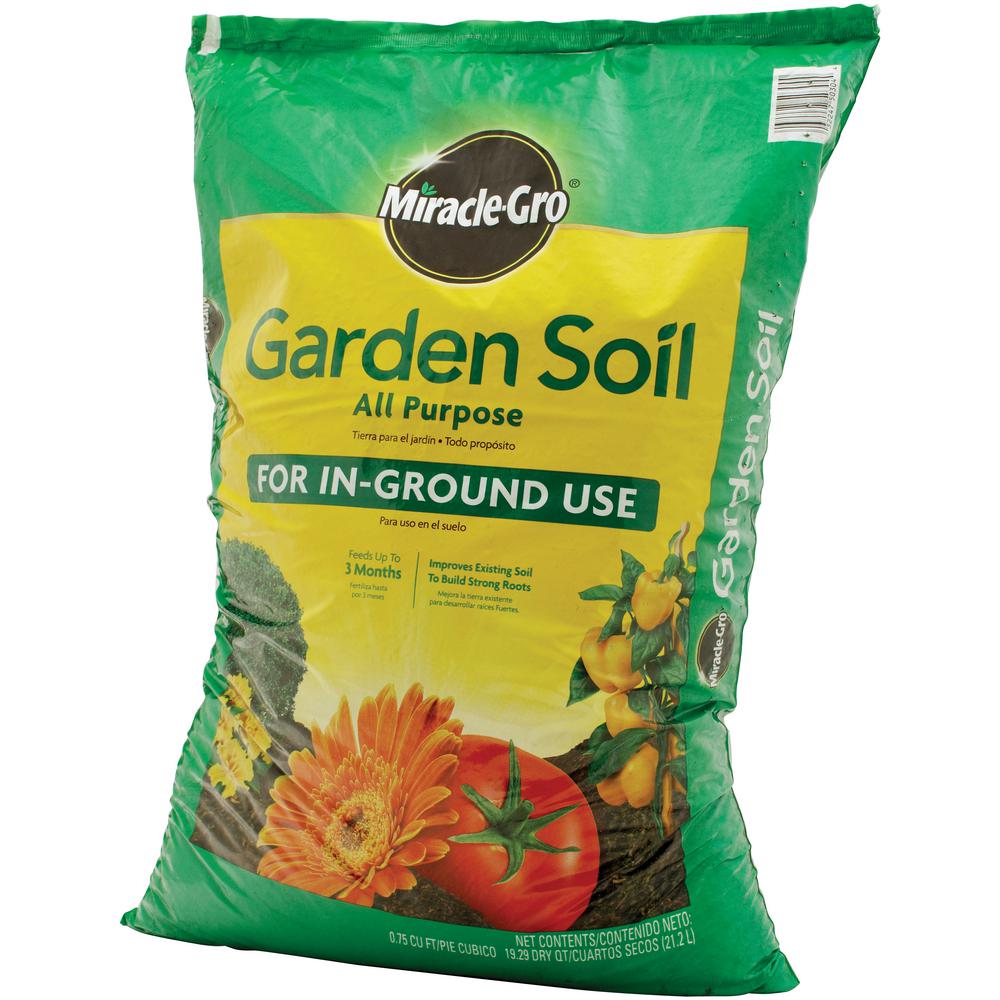 Home Depot Miracle Gro 0 75 Cu Ft All Purpose Garden Soil 5 For 10