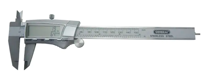 YMMV - $4.06 - Lowes - General Stainless Caliper 6" (does fractions)