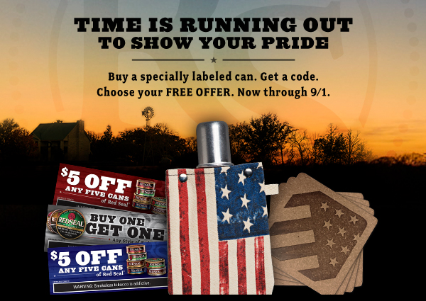 Redseal Smokeless Tobacco Free Offer With Code 9 1 17 Page