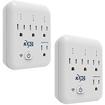 2-Pack KMC 4 Outlet WiFi Mini Smart Plug w/ Energy Monitoring $20.79