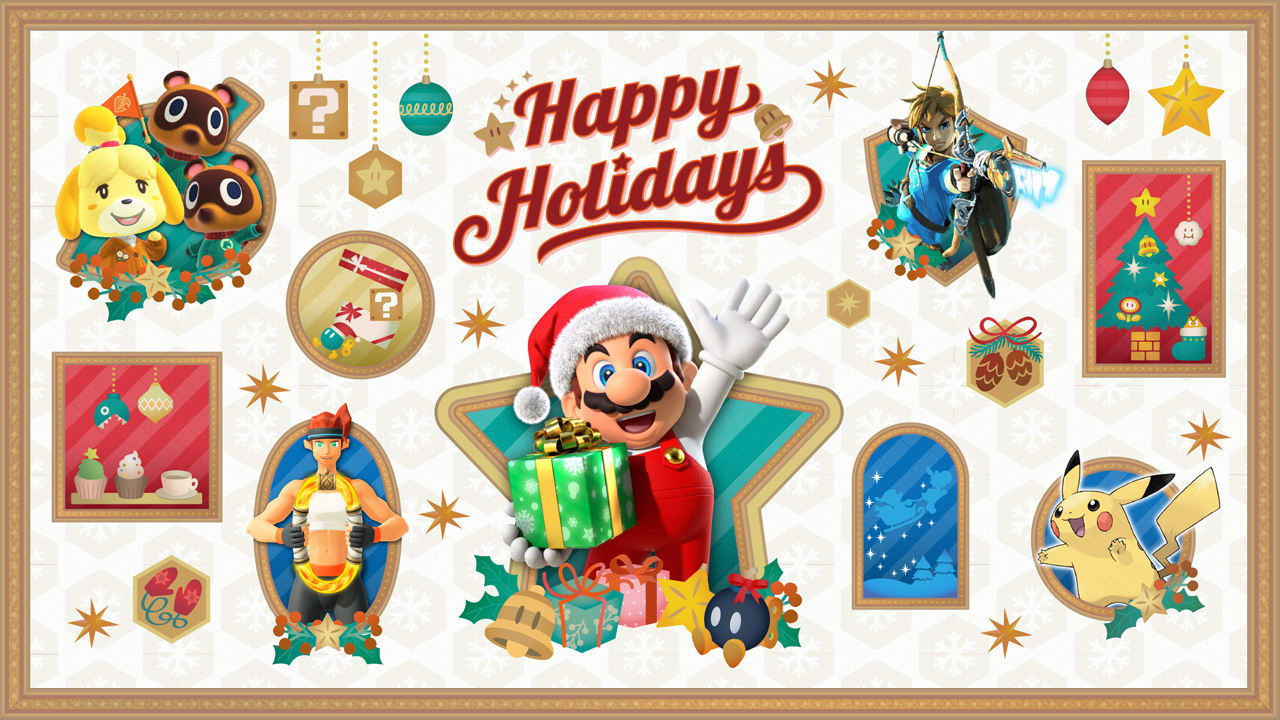 My Nintendo Rewards: Mario Ornament or Holiday Cards: Platinum Points + $5 shipping