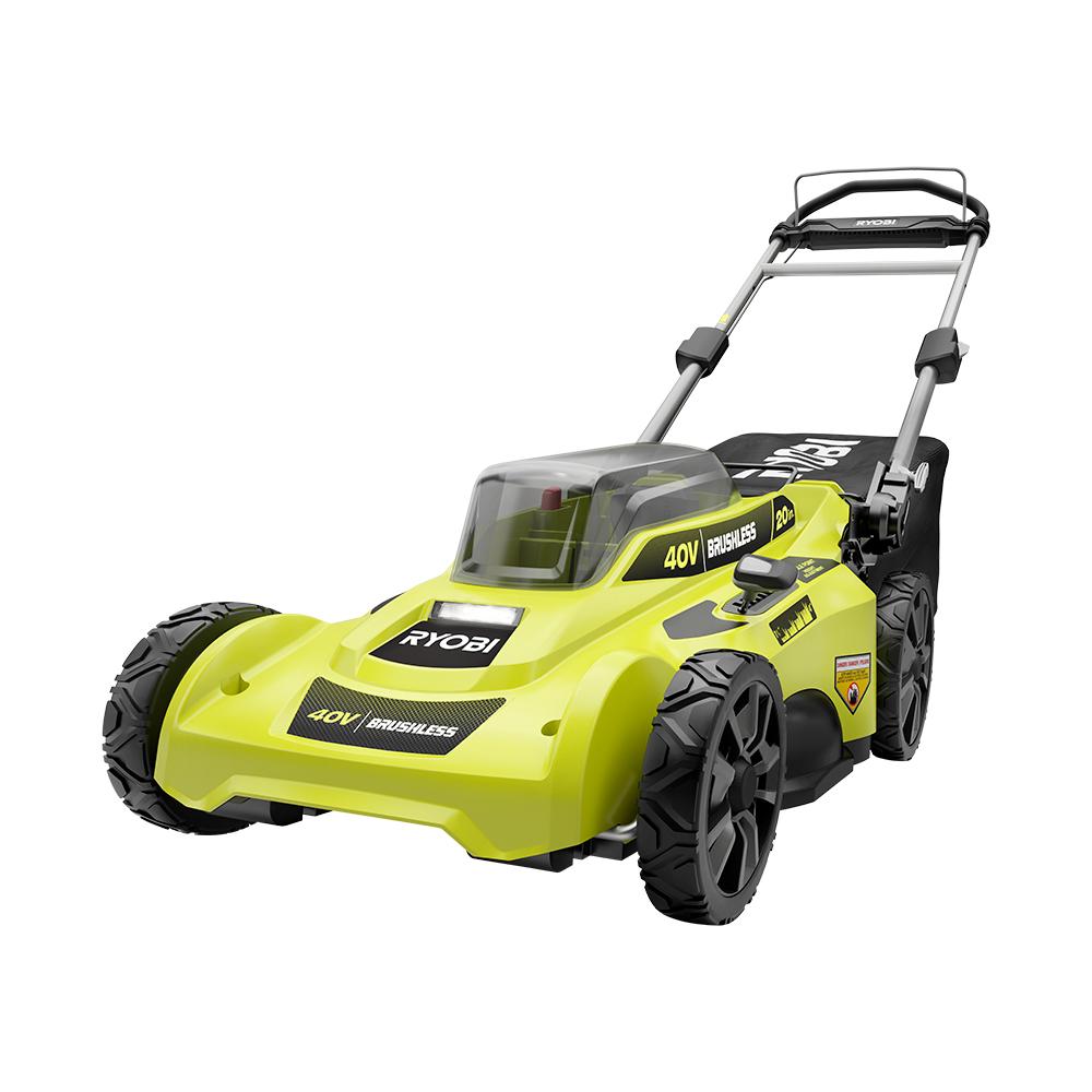 RYOBI 40 Volt 20 In. Brushless Push Mower - FACTORY RECONDITIONED - $107.99