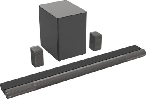 YMMV - VIZIO - 5.1.4-Channel Elevate Soundbar with Wireless Subwoofer and Rotating Speakers for Dolby Atmos/DTS:X - Charcoal Gray $400.99