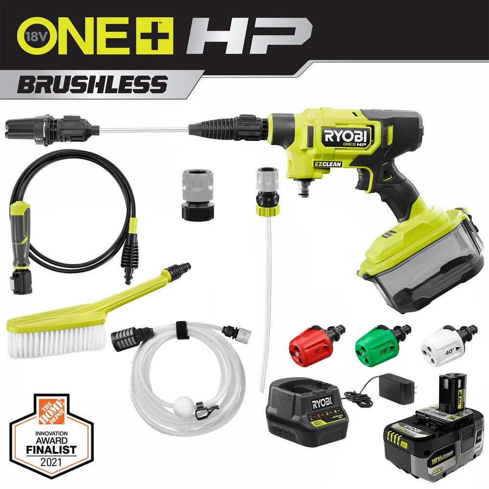 Ryobi ONE+ HP 18V Brushless EZClean 600 PSI 0.7 GPM Cordless Electric Power Cleaner for $169